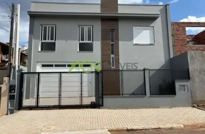 Casa nova com três dormitórios no bairro bela vista em estância velha!!