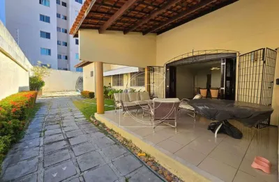Casa plana, 195m², lote 16x33 (528m²), 4 dormitórios (2 suítes), fortaleza/ce