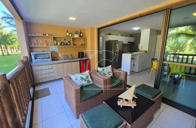 Vg sun cumbuco, apartamento garden, 99m2, nascente total, porteira fechada, cumbuco, caucaia/ce