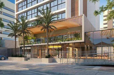 J. studios meireles, studios 25,60m³ e  apartamentos 36,31m², 1 suíte, meireles, fortaleza/ce.