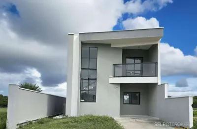 Casa duplex nova à venda  3 quartos, 145m²  jardins das dunas, eusébio