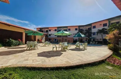 Residencial vila do mar, 36m², mobiliado - porto das dunas/ce