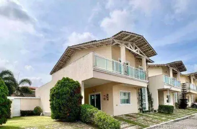 Cond. lake view, casa duplex, 190m², 4 quartos, sabiaguaba, fortaleza/ce