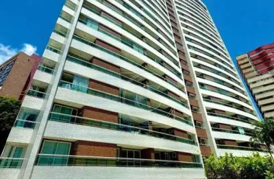 Ed. lumiar residence, apartamento 106,45m², 2 quartos, meireles, fortaleza/ce