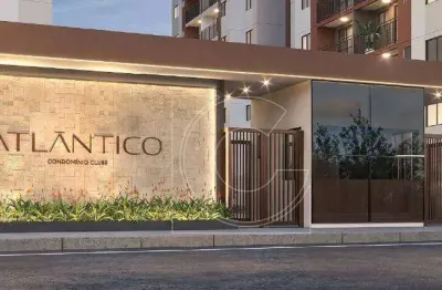 Atlântico condominio clube, apartamento, 48.95m¹ e 49,65m² (com opção de garden), 2 quartos, pria do futuro ii, fortaleza/ce.