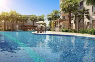 Oceanic residence clube, apartamento, 42,50m², 2 quartos, 1 suíte, 1 vaga, porto das dunas, aquiraz/ce!