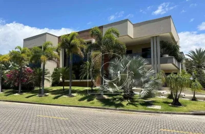 Alphaville fortaleza, casa/mansão, 493,41m², 6 suítes, cararu, eusébio/ce