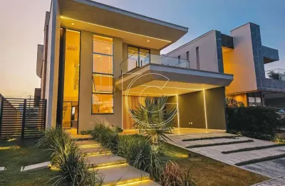 Casa cidade alpha - 4 suítes + dce - 250m² - residencial terras 3 - eusébio/ce