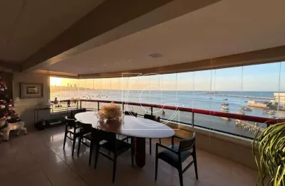 Apartamento beira mar  mucuripe- 340m2 - mobiliado - fortaleza