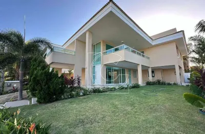 Alphaville fortaleza, 380m², 4 suítes + escritório, nascente total , elevador privativo, eusébio/ce.