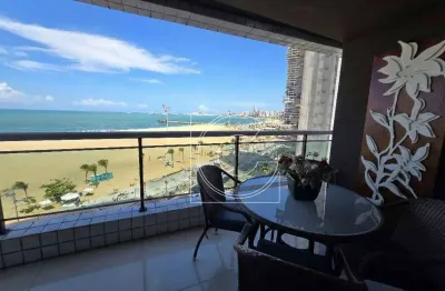 Terraços do Atlântico, Apto. 140m², 3 quartos, Frente Mar, Meireles - Fortaleza/CE