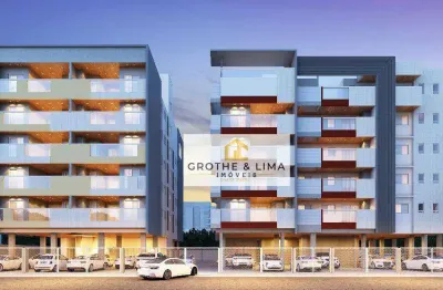 Apartamento com 2 dormitórios à venda, 70 m² por r$ 724.250,05 - itaguá - ubatuba/sp