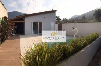 Casa com 2 dormitórios, quintal com piscinaà venda, 86 m² - maresias - são sebastião/sp