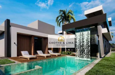 Casa a venda no condomínio colinas do paratehy com 303m²
