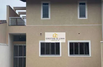 Sobrado com 3 dormitórios à venda, 155 m²  - areão - taubaté/sp