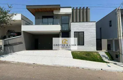 Casa sobrado - caçapava - condomínio terras do vale - 3 suítes - 214m² .