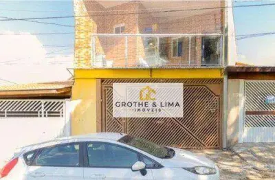 Casa com 3 dormitórios à venda, 170 m² - jardim americano - são josé dos campos/sp