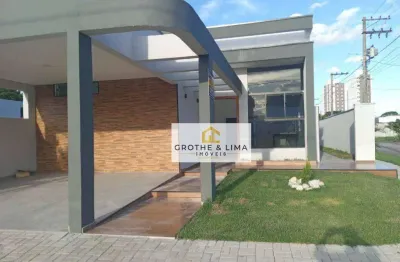 Casa com 3 dormitórios à venda, 134 m² por r$ 790.000,00 - condomínio alphaville - taubaté/sp