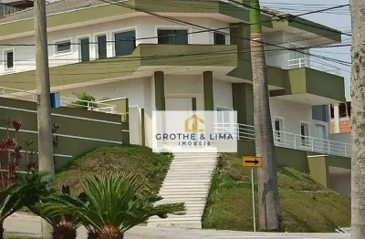 Sobrado com 5 dormitórios, 900 m² - venda por r$ 4.259.000,00 ou aluguel por r$ 17.350,00/mês - condomínio residencial jaguary - são josé dos campos/sp