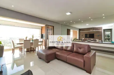 Apartamento com 3 dormitórios à venda, 100 m² por r$ 1.100.000,00 - jardim das indústrias - são josé dos campos/sp