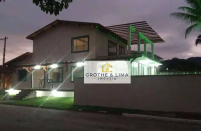 Casa com 4 dormitórios à venda, 300 m² por r$ 1.500.000,00 - horto florestal - ubatuba/sp