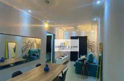Apartamento com 2 dormitórios à venda, 57 m² por r$ 245.000,00 - parque são luís - taubaté/sp