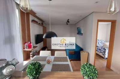 Apartamento - jardim gurilândia - taubaté - 2 dormitórios - 45m²