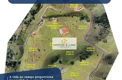 Chácara com vista para represa à venda, 20000 m² por r$ 300.000