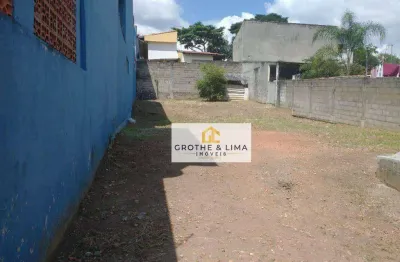 Terreno para alugar, 300 m² por r$ 1.296,00/mês - parque industrial - são josé dos campos/sp