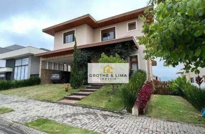 Luxuoso sobrado com 4 dormitórios à venda, 380 m² - urbanova - são josé dos campos/sp