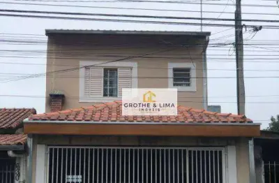 Sobrado com 4 dormitórios à venda, 179 m² por r$ 635.000,00 - residencial união - são josé dos campos/sp