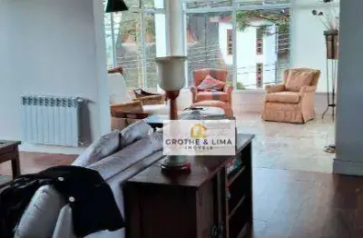 Casa com 7 dormitórios à venda, 1000 m² por r$ 7.200.000,00 - capivari - campos do jordão/sp