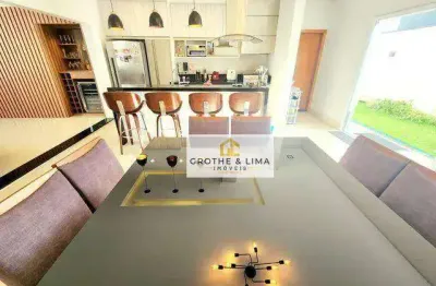 Linda casa com 3 dormitórios à venda, 185 m² por r$ 1.380.000 - condomínio ouro ville - taubaté/sp