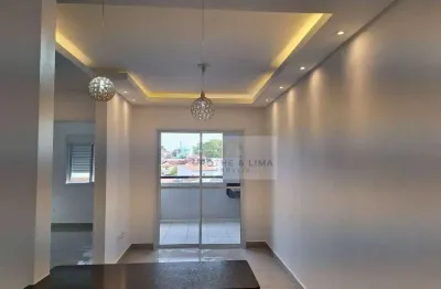 Apartamento com 2 dormitórios para alugar, 57 m² por r$ 2.630,00/mês - santana - são josé dos campos/sp