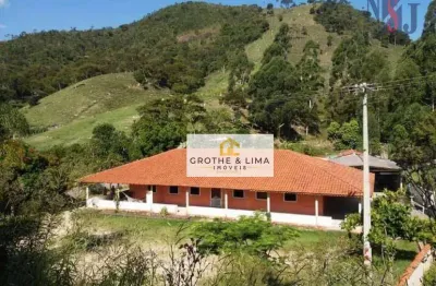 Chácara com 4 dormitórios à venda, 6250 m² por r$ 550.000,00 - pouso alto - natividade da serra/sp