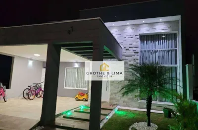 Casa alto padrão mobiliada - condomínio fechado - piscina privativa e área gourmet