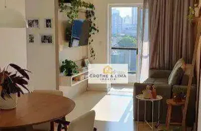 Apartamento com 2 dormitórios à venda, 52 m² por r$ 480.000,00 - jardim oswaldo cruz - são josé dos campos/sp