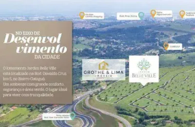 Terreno à venda, 301 m² por r$ 155.000,00 - loteamento jardim belle ville - taubaté/sp