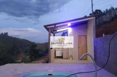 Chácara com 2 dormitórios à venda, 700 m² por r$ 284.000,00 - costinha - são josé dos campos/sp