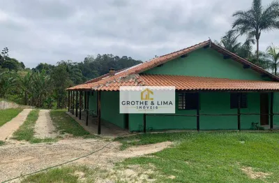 Chácara com 3 dormitórios à venda, 2200 m² por r$ 750.000,00 - jardim pereira do amparo - jacareí/sp