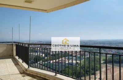 Linda cobertura com 4 dormitórios, 208 m² - venda por r$ 1.325.000 ou aluguel por r$ 6.470/mês - vila costa - taubaté/sp