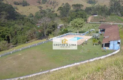 Sítio com 3 dormitórios à venda, 75000 m² por r$ 1.500.000,00 - bom sucesso - são josé dos campos/sp