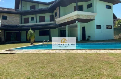 Sobrado com 4 dormitórios à venda, 700 m² por r$ 4.240.000,00 - conjunto residencial esplanada do sol - são josé dos campos/sp