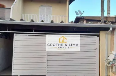 Sobrado com 3 dormitórios à venda, 253 m² por r$ 360.000,00 - residencial dalla rosa - taubaté/sp
