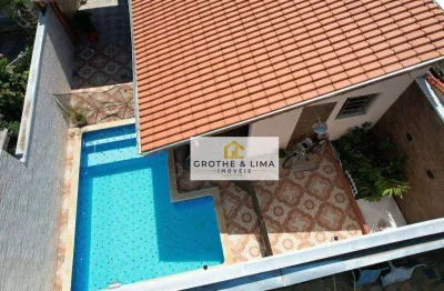 Casa com 3 dormitórios, espaço gourmet e piscina à venda, 141 m² - cidade nova - pindamonhangaba/sp
