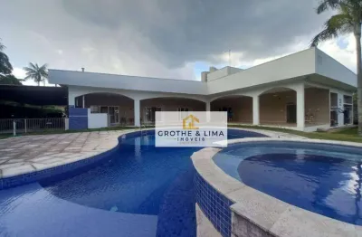 Deslumbrante casa térrea de 600m², no condomínio  quinta das flores-sjc - sp!!