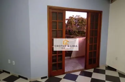Linda casa térrea com mezanino e piscina em taubaté.