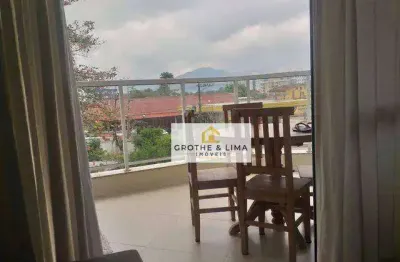 Apartamento com 2 dormitórios, suíte, 82 m² excelente local, na praia, lindo - perequê-açu - ubatuba/sp