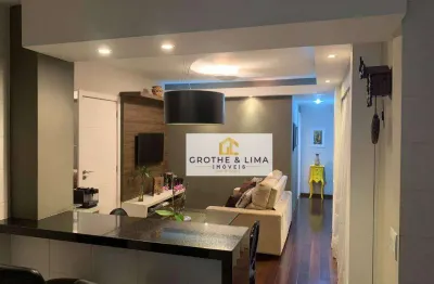 Apartamento com 3 dormitórios à venda, 90 m² por r$ 1.030.000,00 - jardim aquarius - são josé dos campos/sp