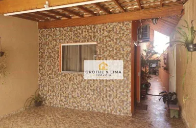 Casa com 2 dormitórios, sendo 1 suíte,  à venda, 68 m² por r$ 340.000 - vista alegre - taubaté/sp